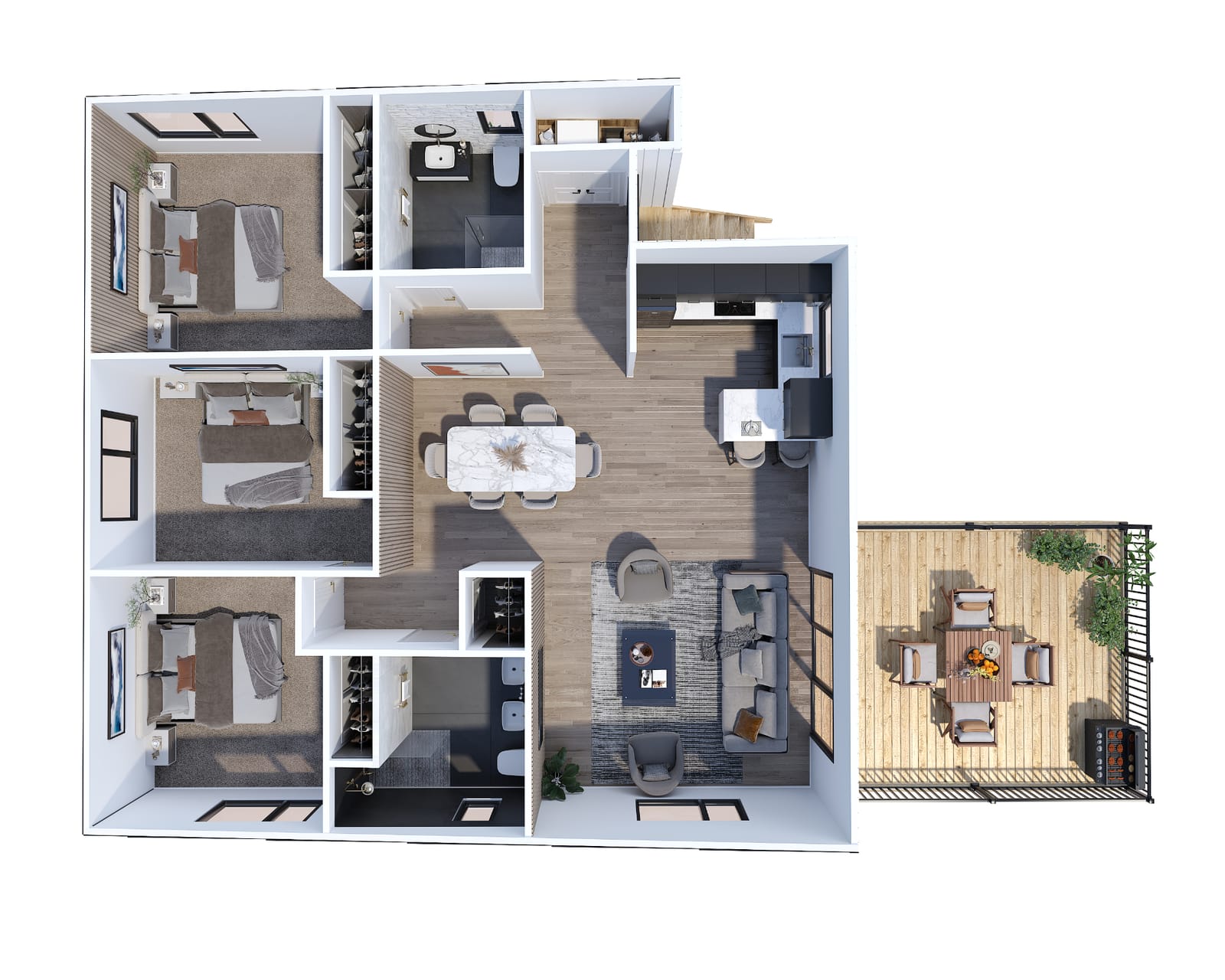 Floor plan at 4A Daphne Street