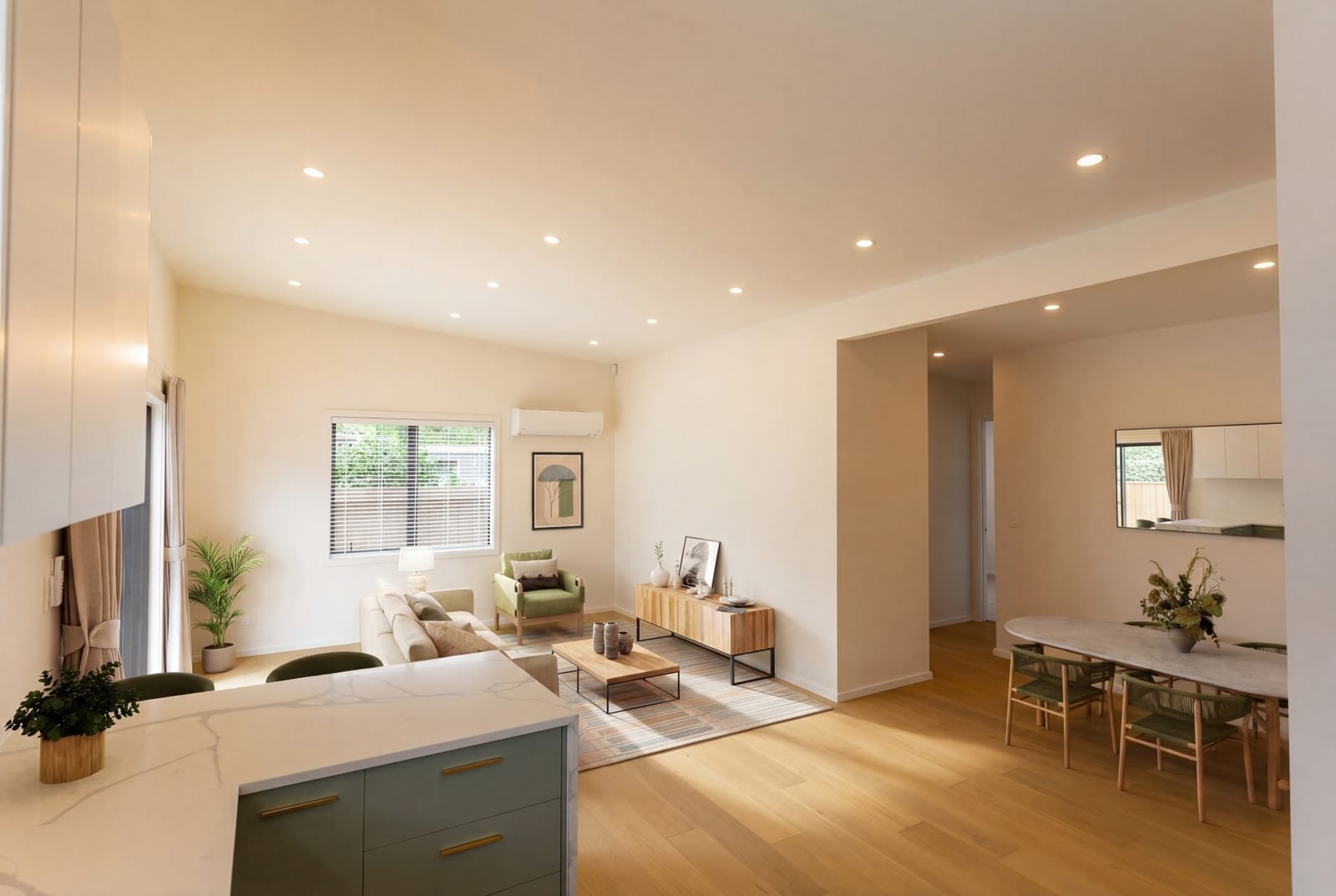 Living interior at 4A Daphne Street